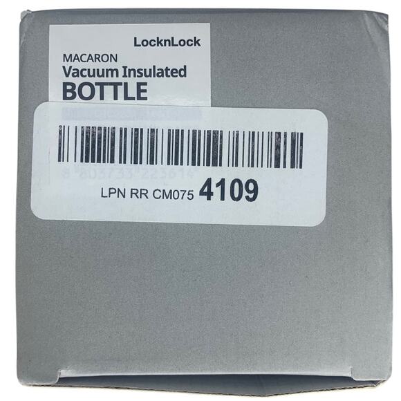 Macaron NWT LocknLock Vacuum Insulated Bottle 15 oz - Picture 14 of 15
